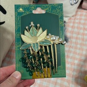 Disney Princess and the frog Tiana hair comb NWT